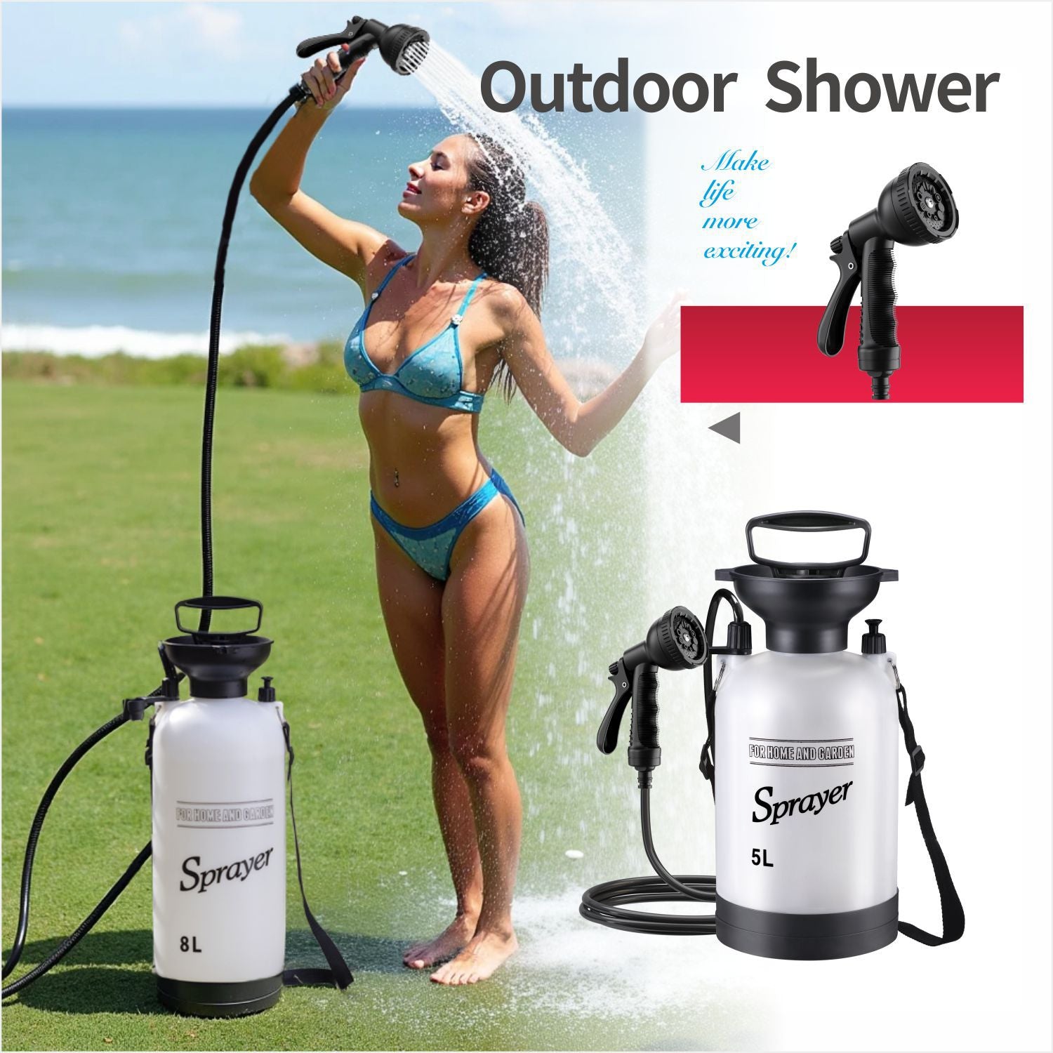 portable shower