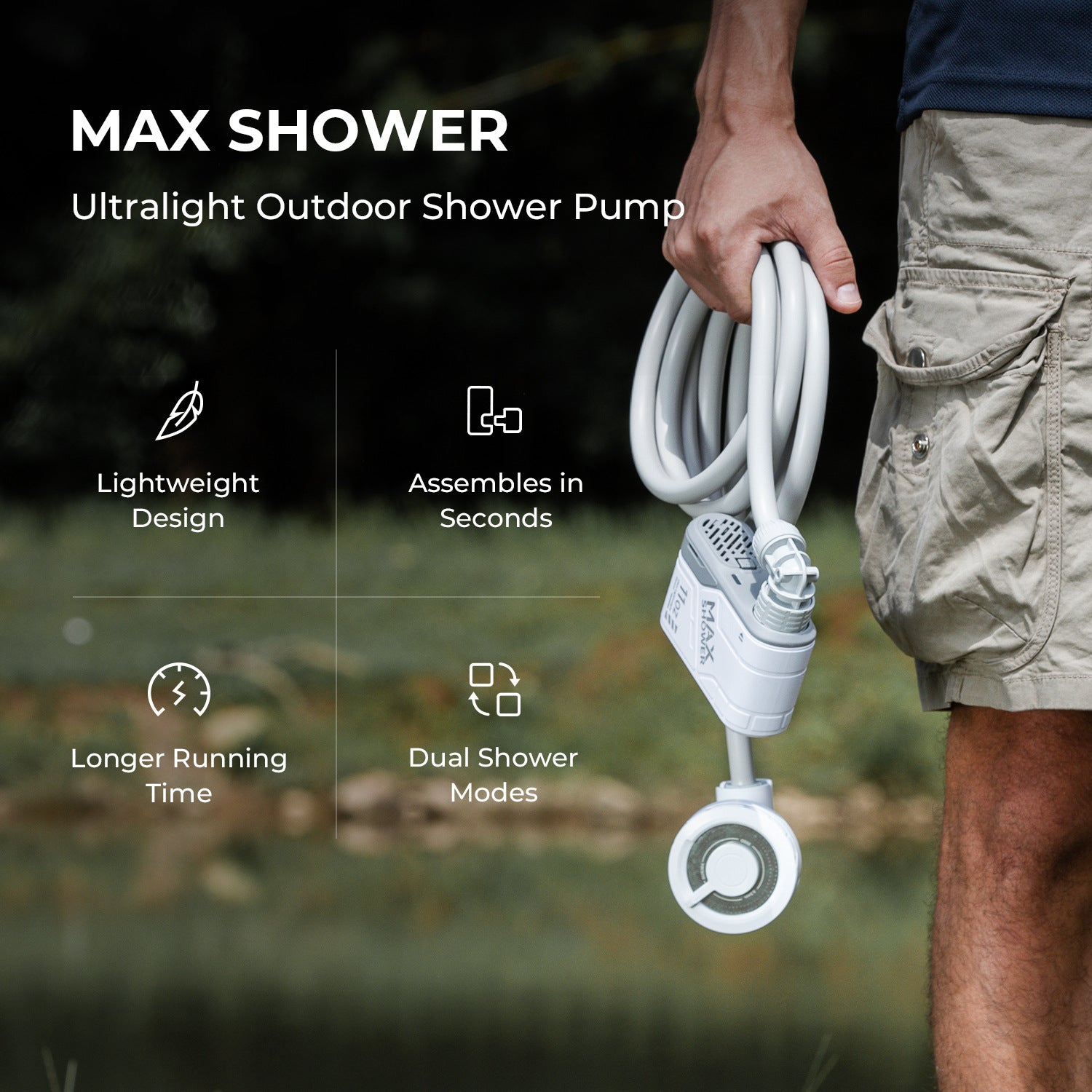 Portable shower