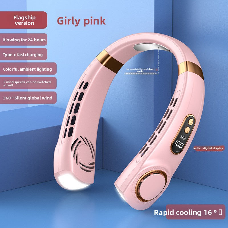 Portable Silent Neck Fan