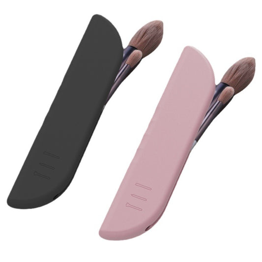 Portable Silicone Cosmetic Brush Storage Bag