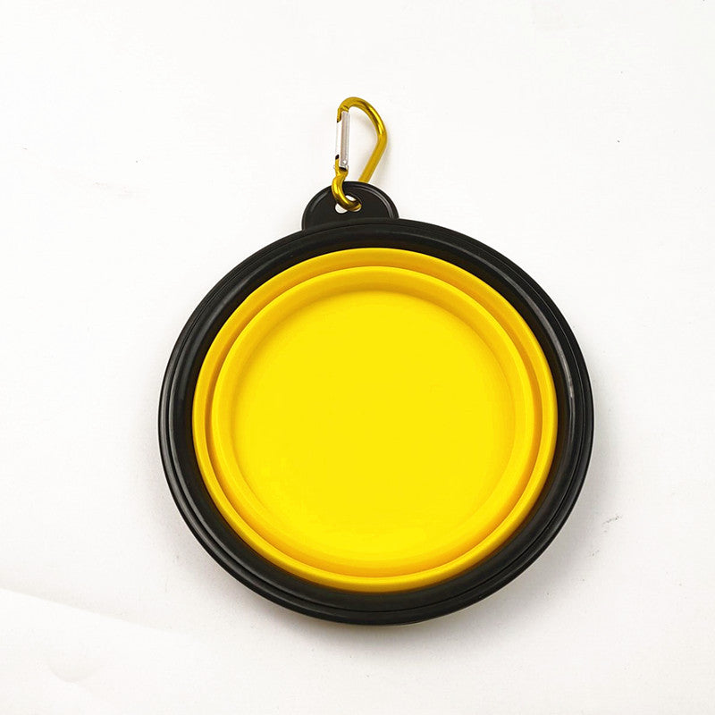 Portable Silicone Pet Food Bowl