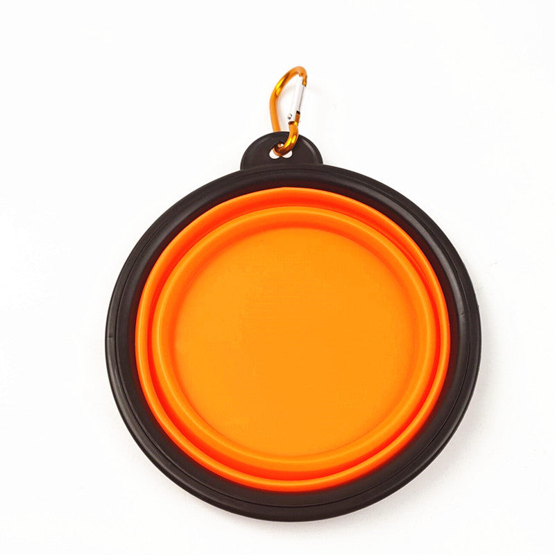 Portable Silicone Pet Food Bowl
