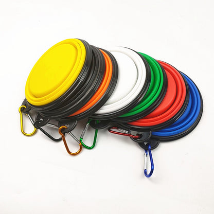 Portable Silicone Pet Food Bowl