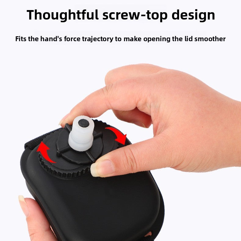 Portable Silicone Sports Water Bottle
