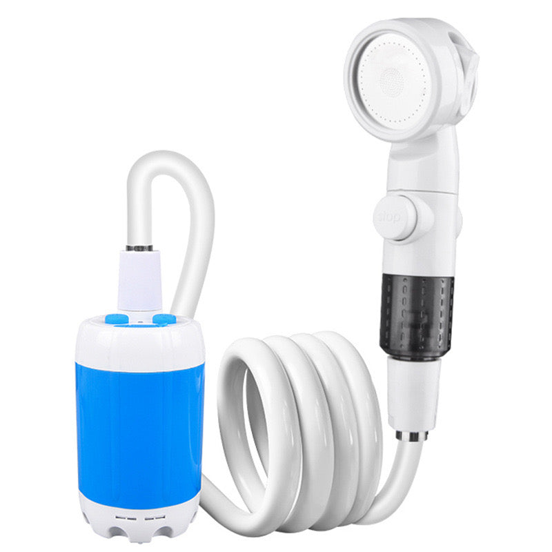 Portable Simple Self-Priming Shower Rechargeable