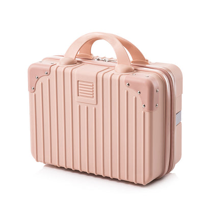 Portable small suitcase and cosmetic bag