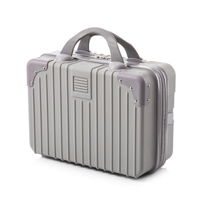 Portable small suitcase and cosmetic bag