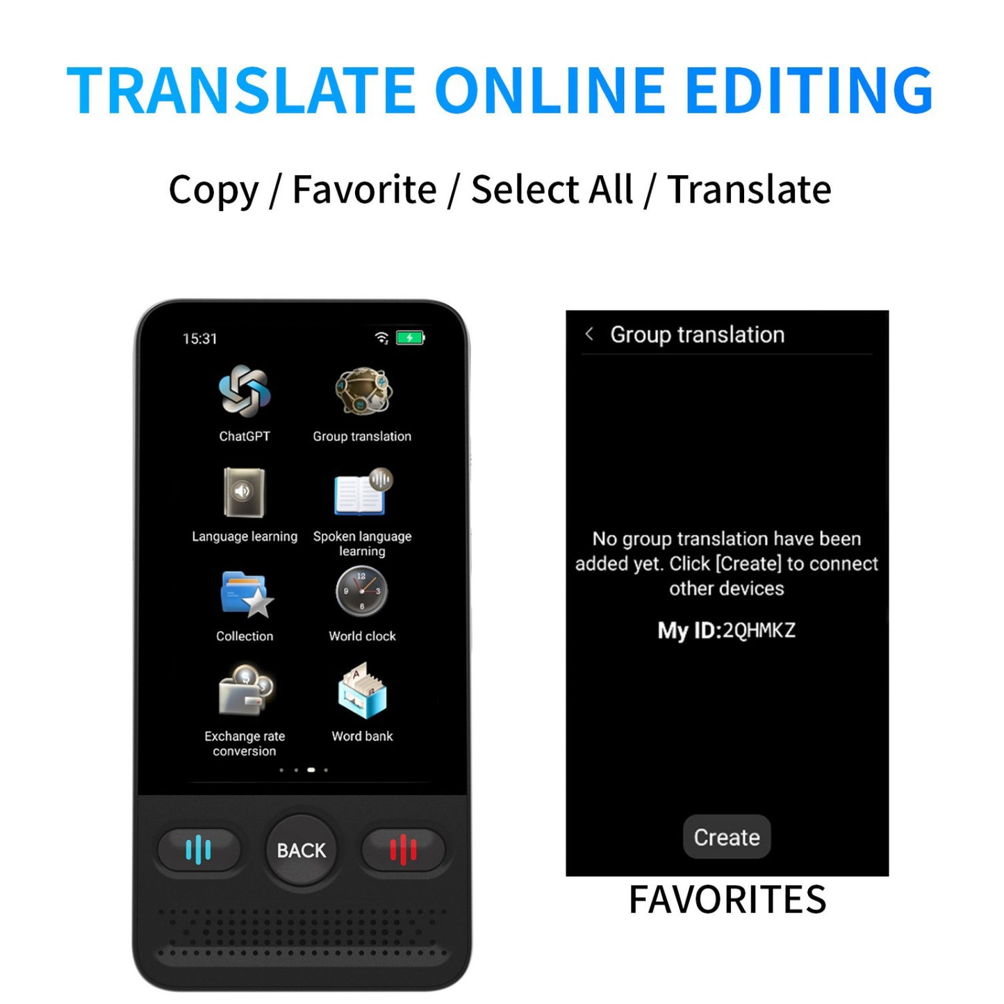 Portable Smart Translator Device
