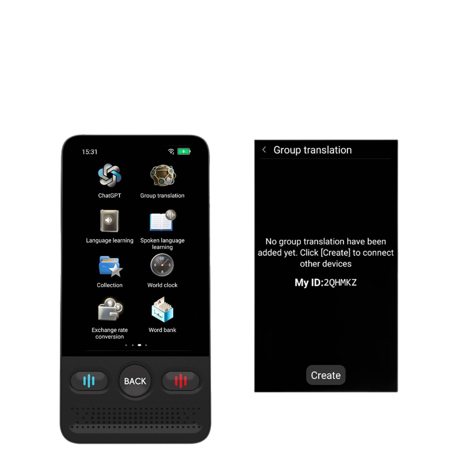 Portable Smart Translator Device