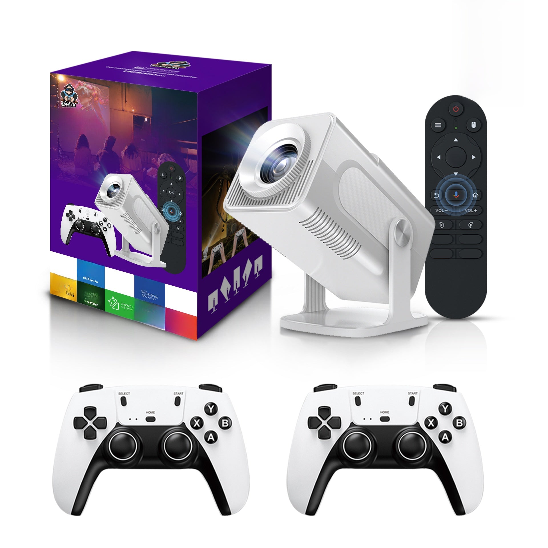 Portable Smart WiFi6 Projector