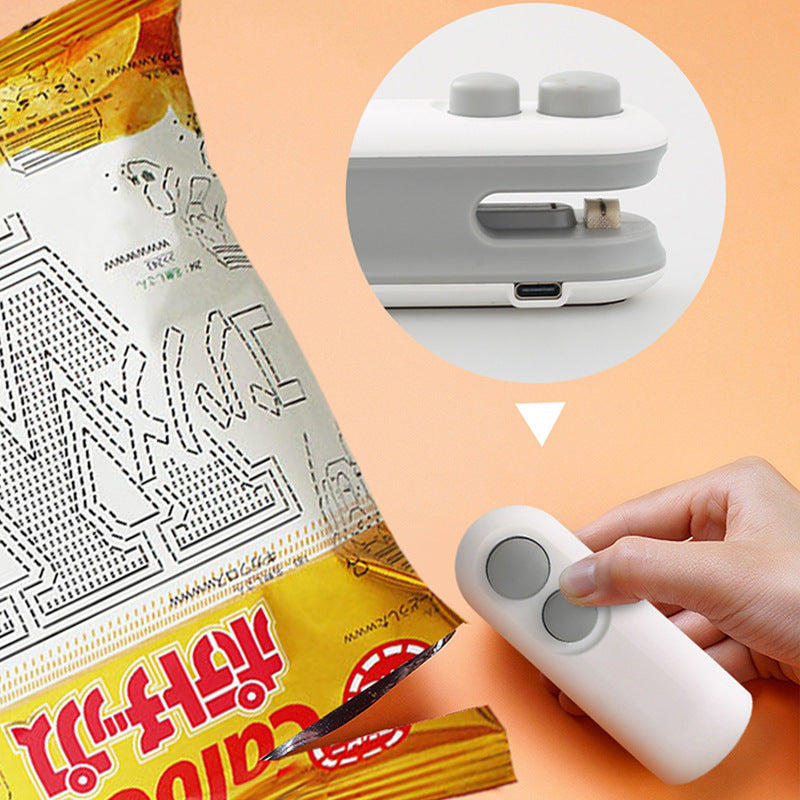 portable snack plastic bag heat sealing machine