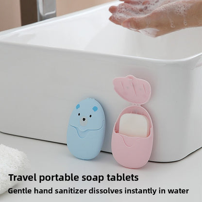Portable Soap Tablets for Hand Cleaning