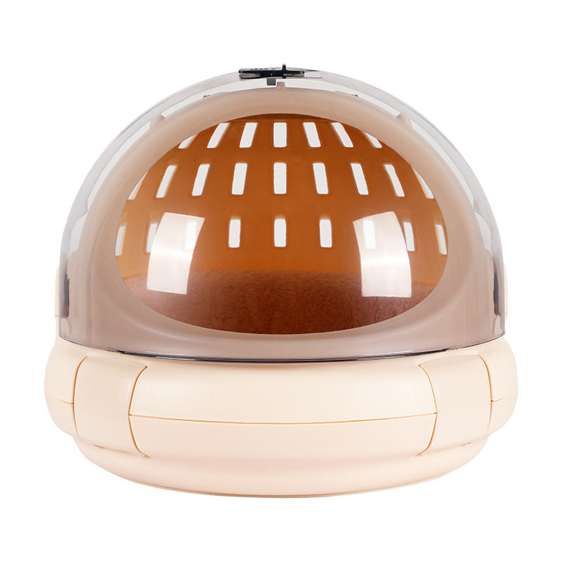 Portable Space Capsule Cat Litter Box Pet Carrier