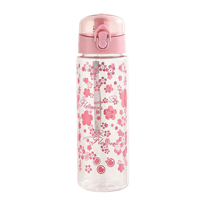 Portable sports water bottle