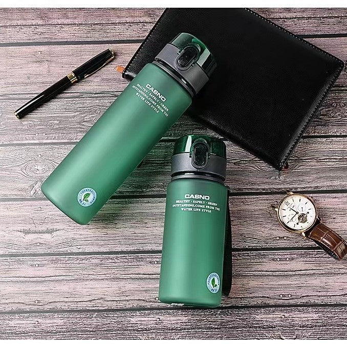 Portable Sports Water Cup with Pop-Up Lid