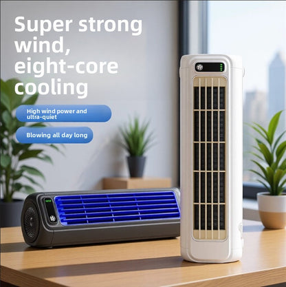 Portable Spray Cooling Desk Fan with Night Light