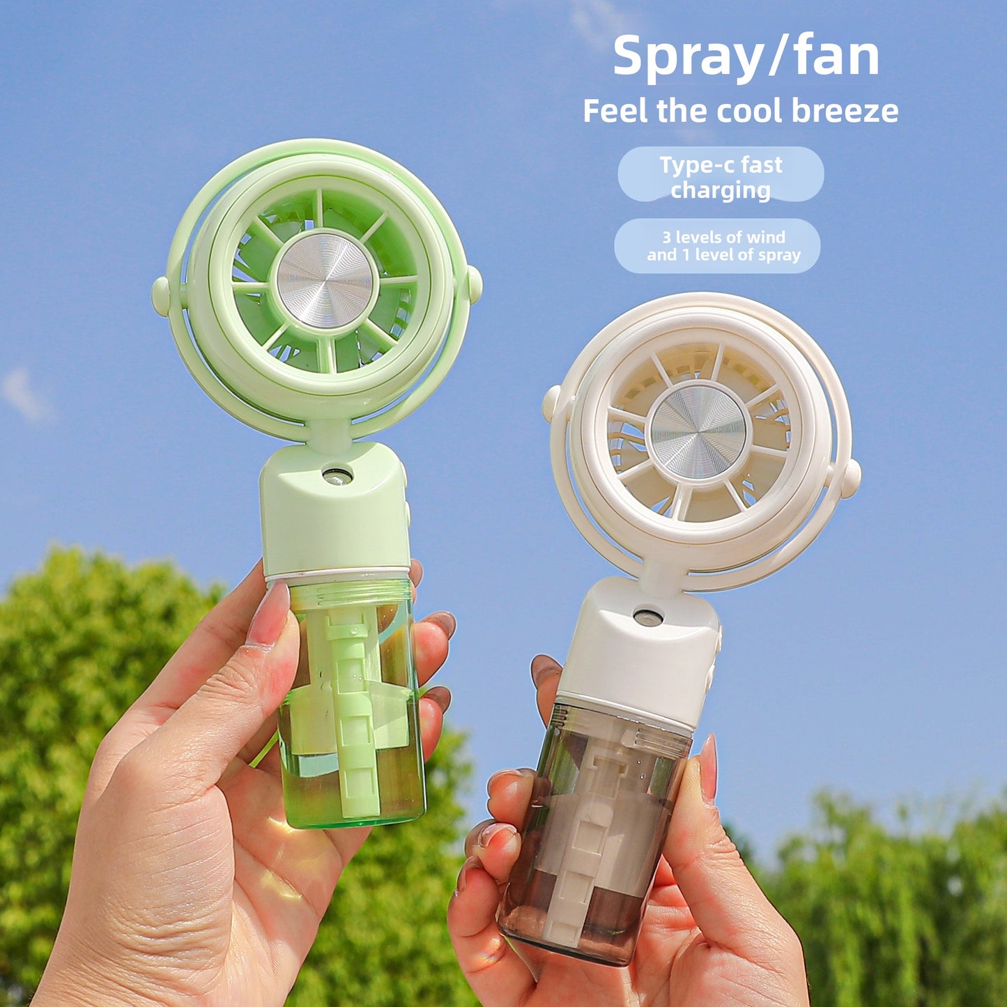 Portable Spray Mist Fan
