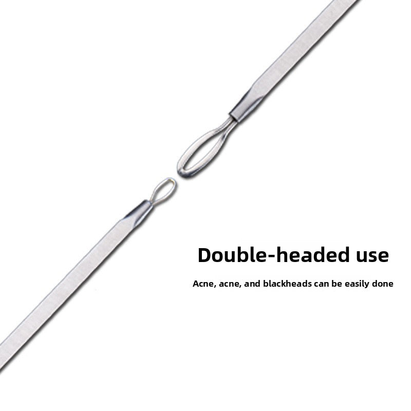 Portable Stainless Steel Double-Ended Acne Needle