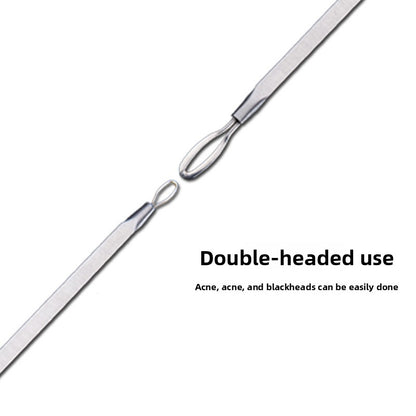 Portable Stainless Steel Double-Ended Acne Needle