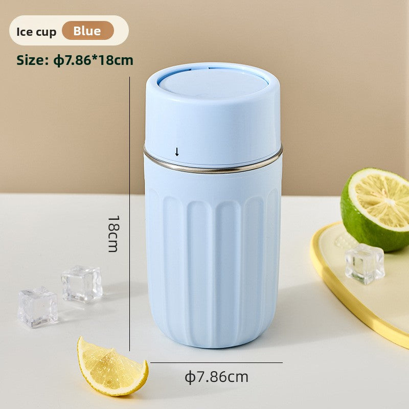 Portable Stainless Steel Ice Press Cup