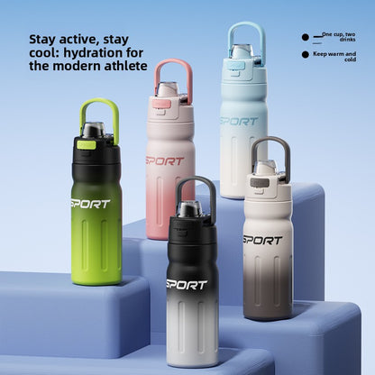 Portable Stainless Steel Insulated Sports Water Bottle