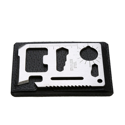 Portable Stainless Steel Multitool Card
