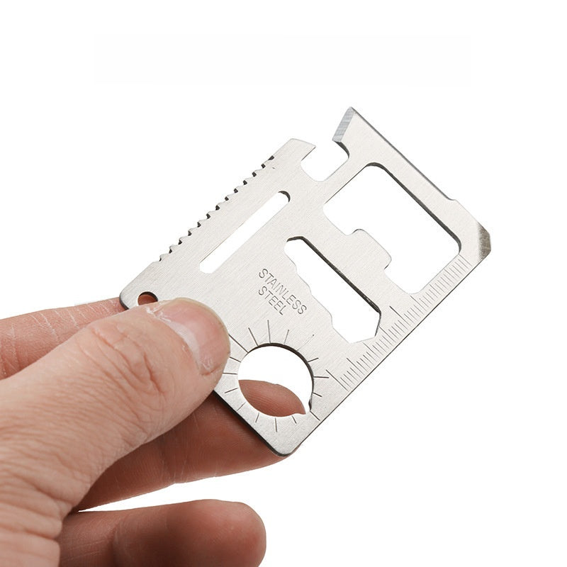 Portable Stainless Steel Multitool Card
