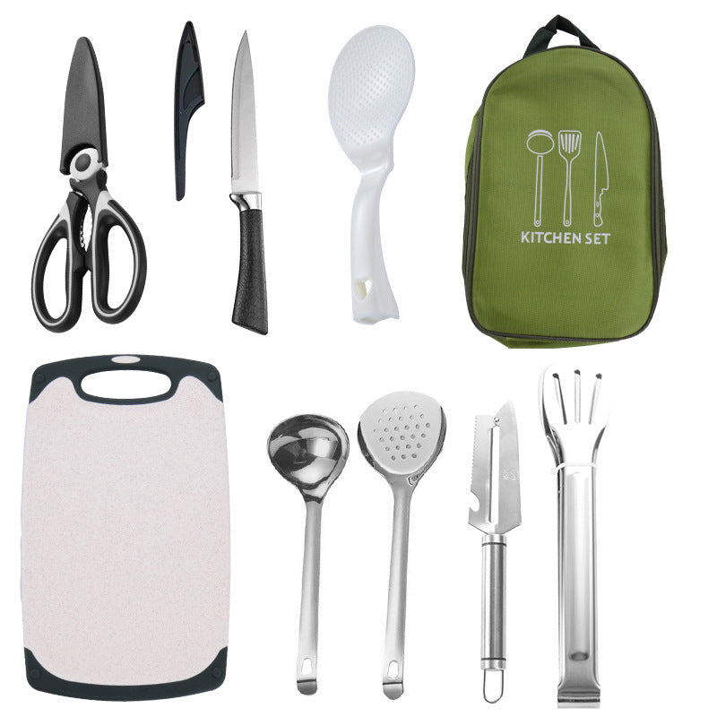 Portable Stainless Steel Outdoor Cutlery Set