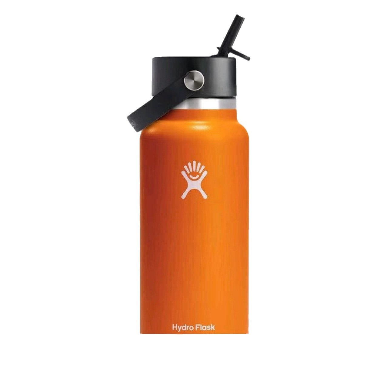 Portable Stainless Steel Thermos with Handle and Straw