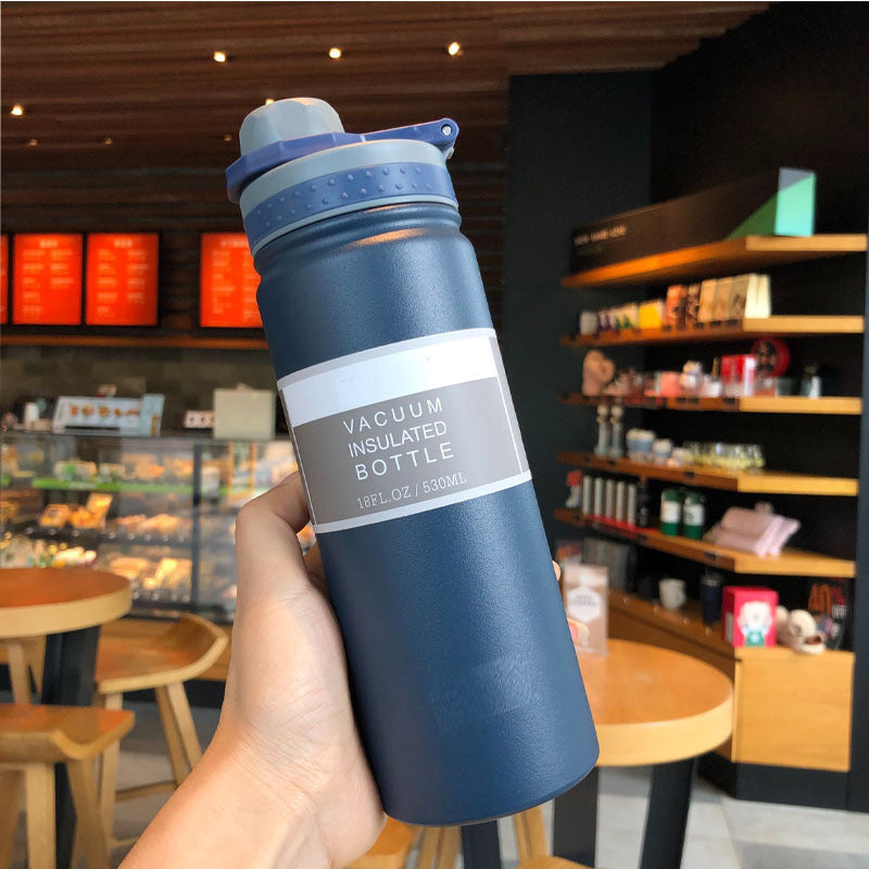 Portable Stainless Steel Vacuum Insulated Water Bottle