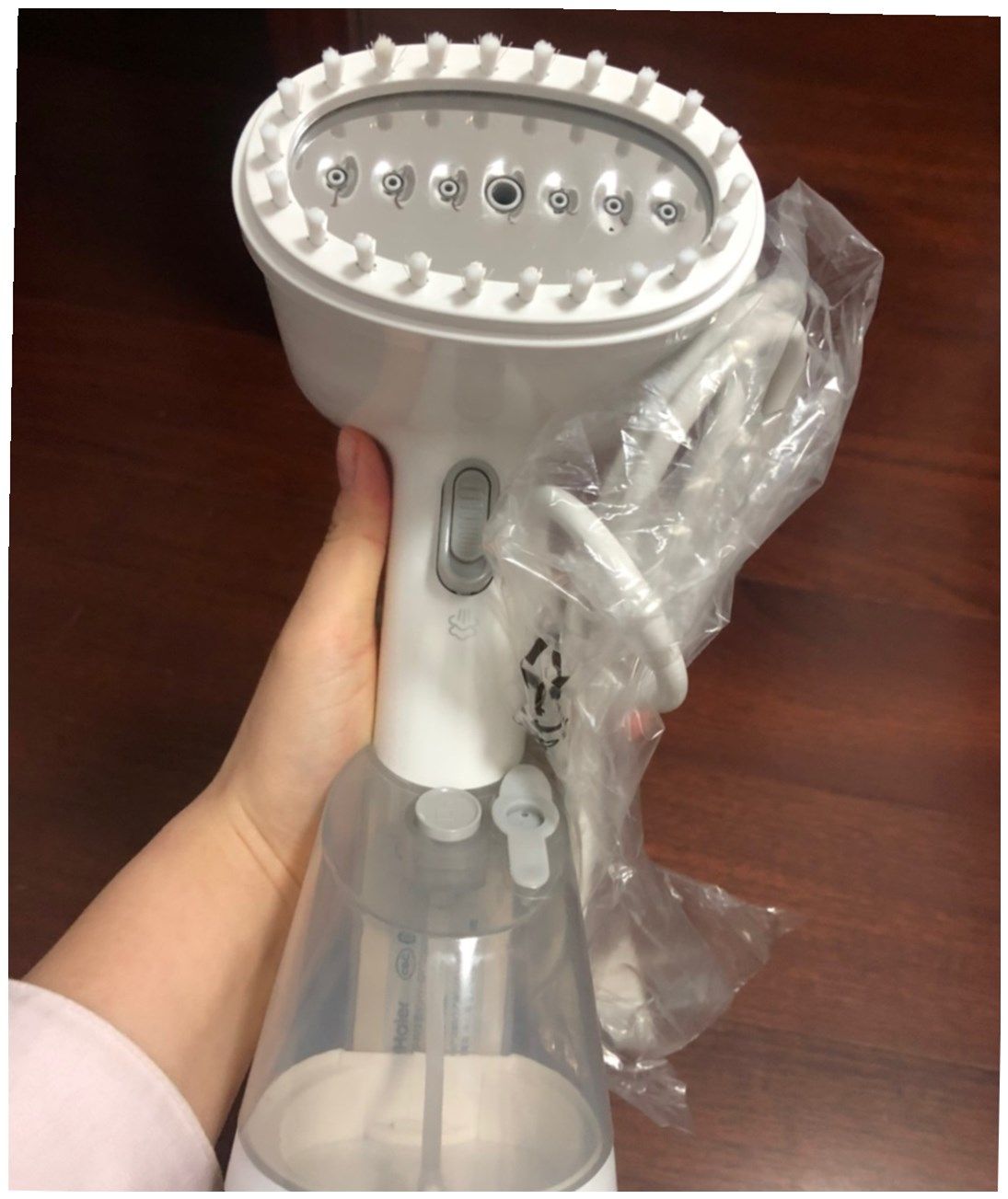 Portable steam iron
