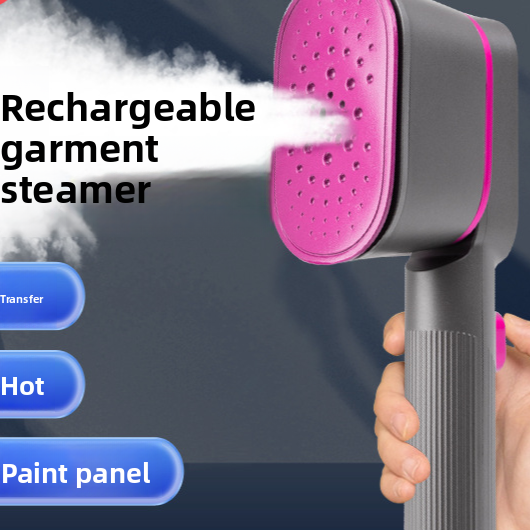 Portable Steam Iron with Dry Heat Function
