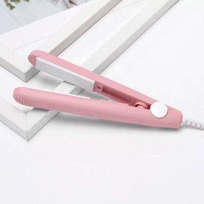 Portable straightener and curling iron