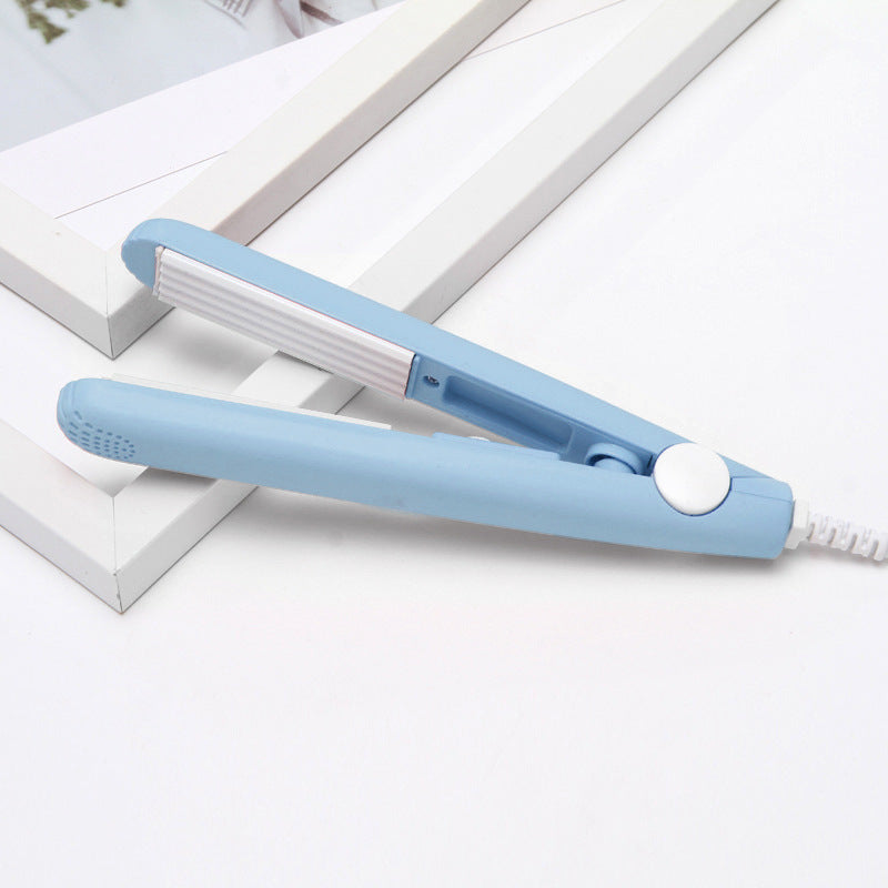 Portable straightener and curling iron