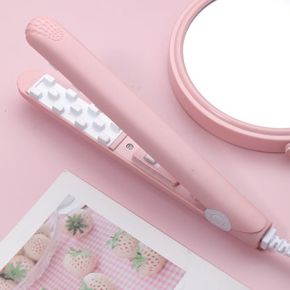 Portable straightener and curling iron