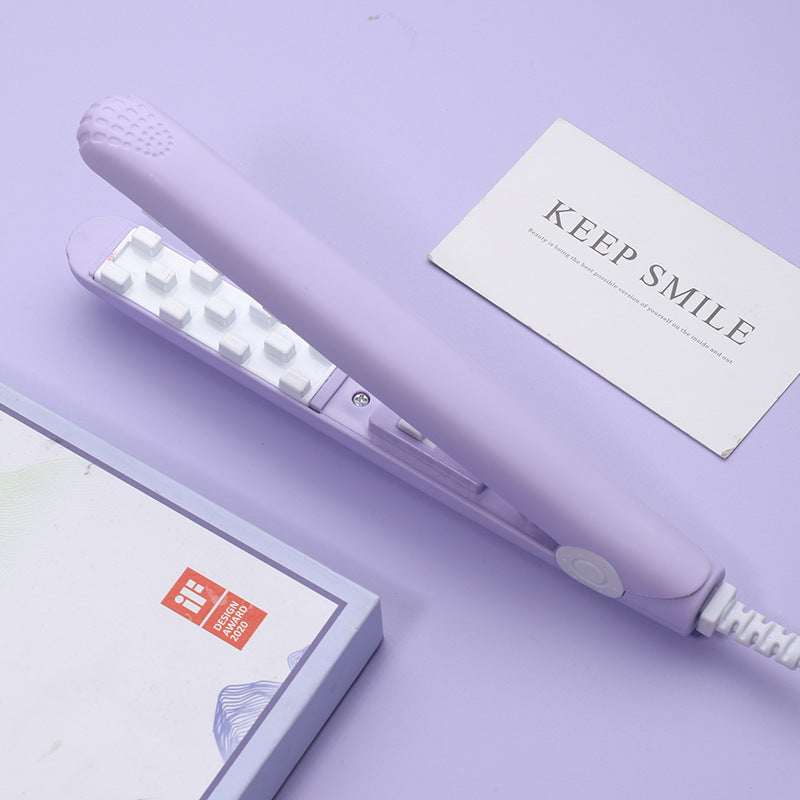 Portable straightener and curling iron