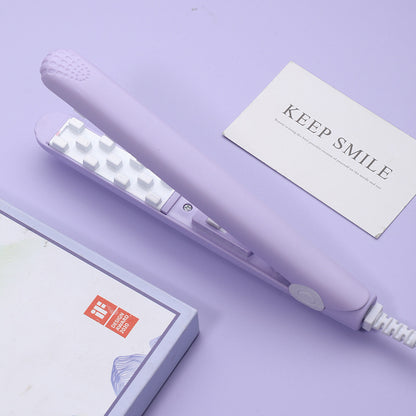 Portable straightener and curling iron