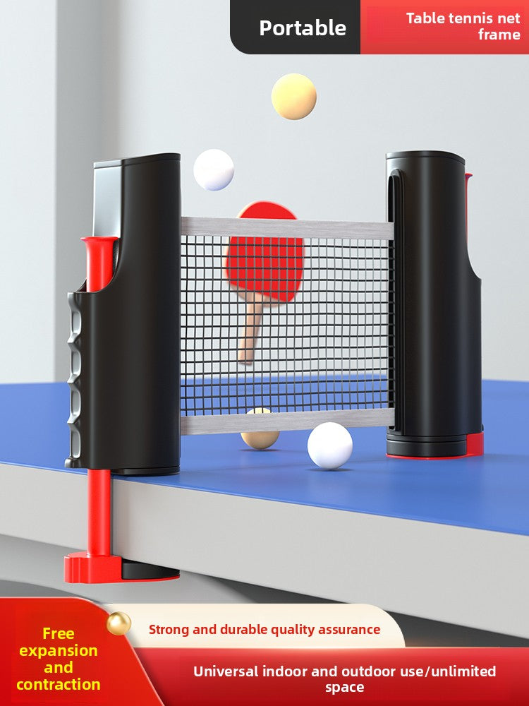 Portable Table Tennis Net Set with Adjustable Clamps