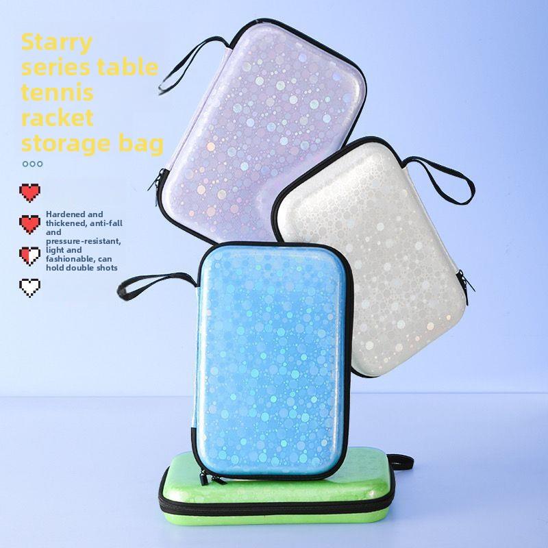 Portable Table Tennis Racket Case Hard Shell