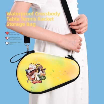 Portable Table Tennis Racket Case Hard Shell