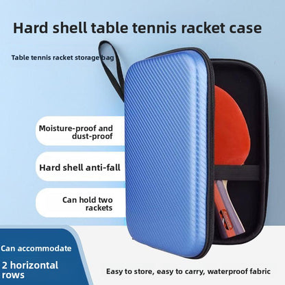 Portable Table Tennis Racket Case Hard Shell