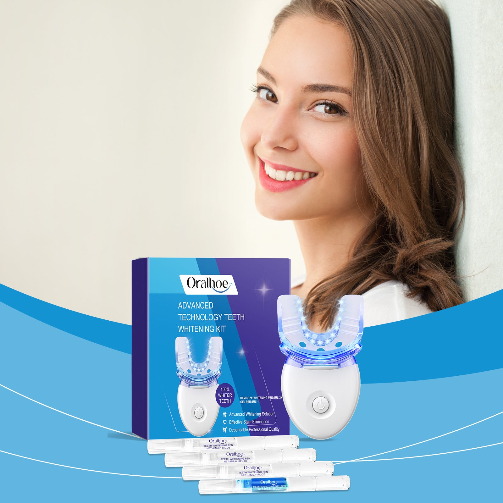 Portable Teeth Whitening Care Kit