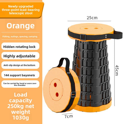 Portable Telescopic Folding Stool