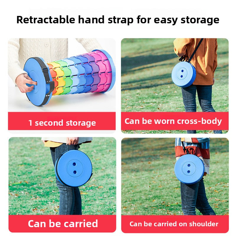 Portable Telescopic Folding Stool