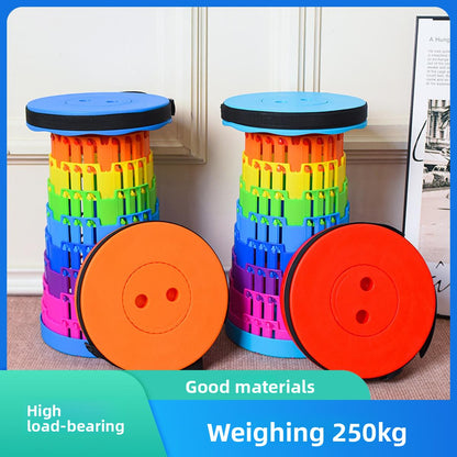 Portable Telescopic Folding Stool
