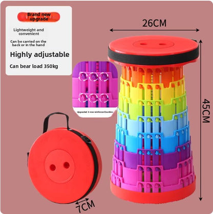 Portable Telescopic Folding Stool