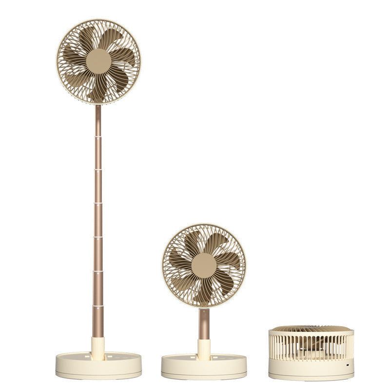 Portable Telescopic USB Rechargeable Desk Fan