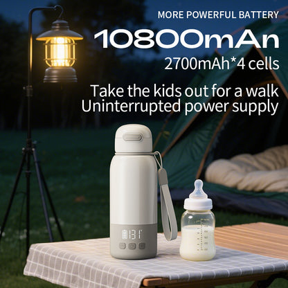 Portable thermos mug