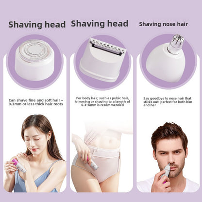 Portable Three Head Electric Shaver