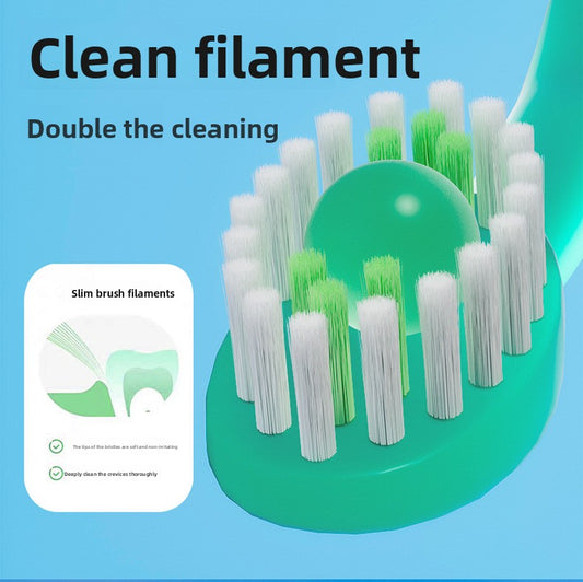 Portable Three-in-One Disposable Toothbrush with Floss and Mouthwash